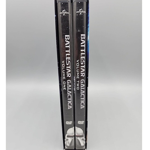 Battlestar Galactica The Complete Epic Series 10 DVDs Seasons Sci Fi Classic - Picture 3 of 11
